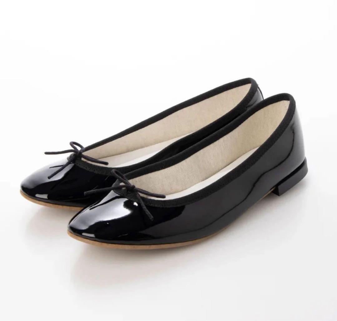 Repetto レペット　バレエフラットシューズ 36 23.5㎝　ブラック