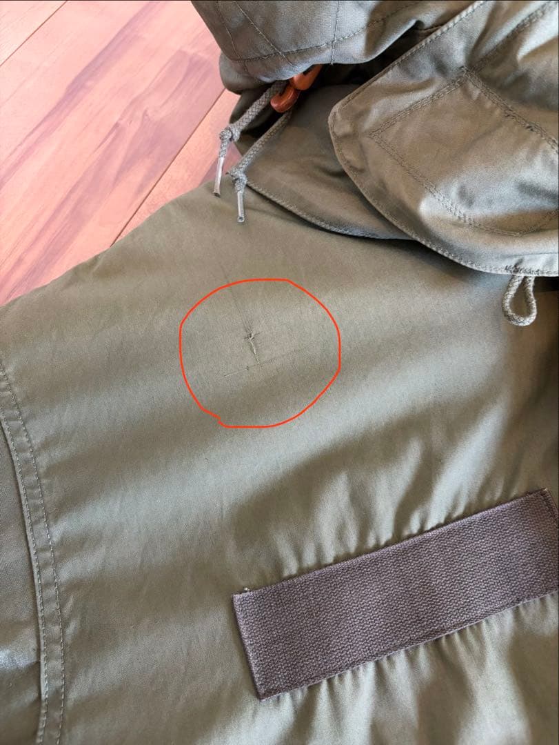 美品 SMALL フルセット US M65 フィッシュテールパーカー 米軍実物