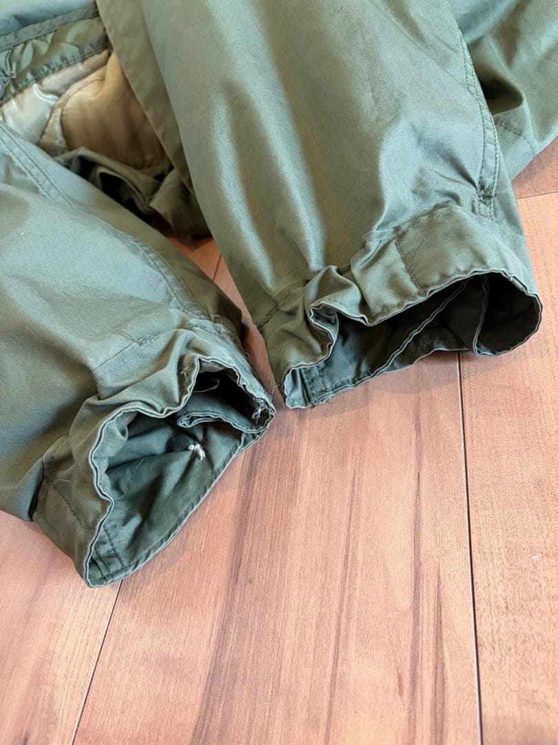 美品 SMALL フルセット US M65 フィッシュテールパーカー 米軍実物