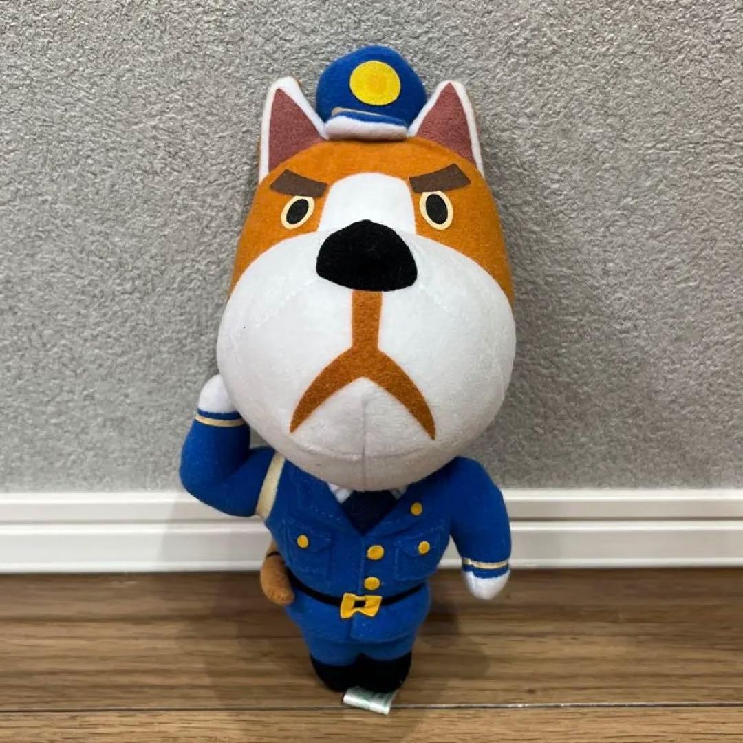 どうぶつの森　おまわりさん　ぬいぐるみ　ゲームキューブ　当時もの