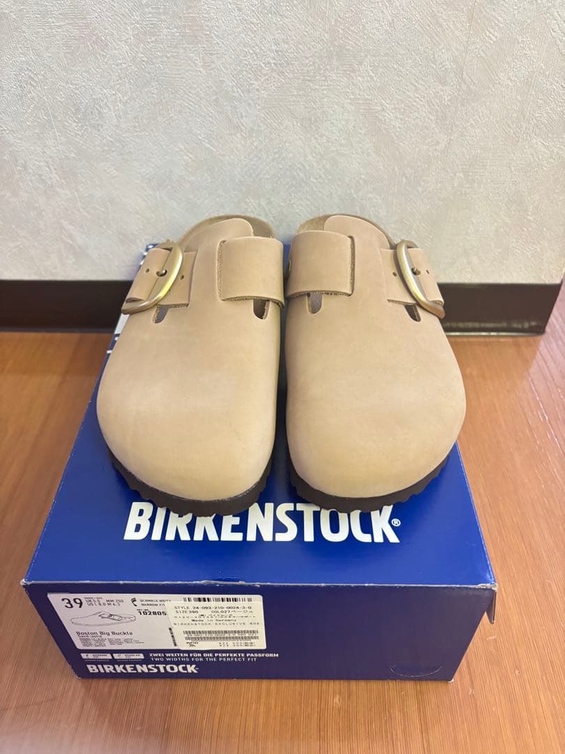 新品　ビルケンシュトック EXCLUSIVE BOSTON Nubuk Le