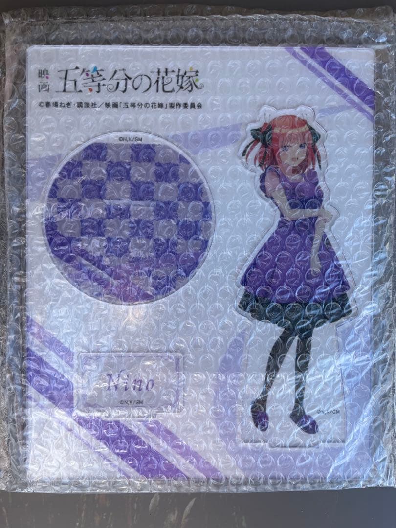 五等分の花嫁　シャープ　コラボ　アクスタ　二乃