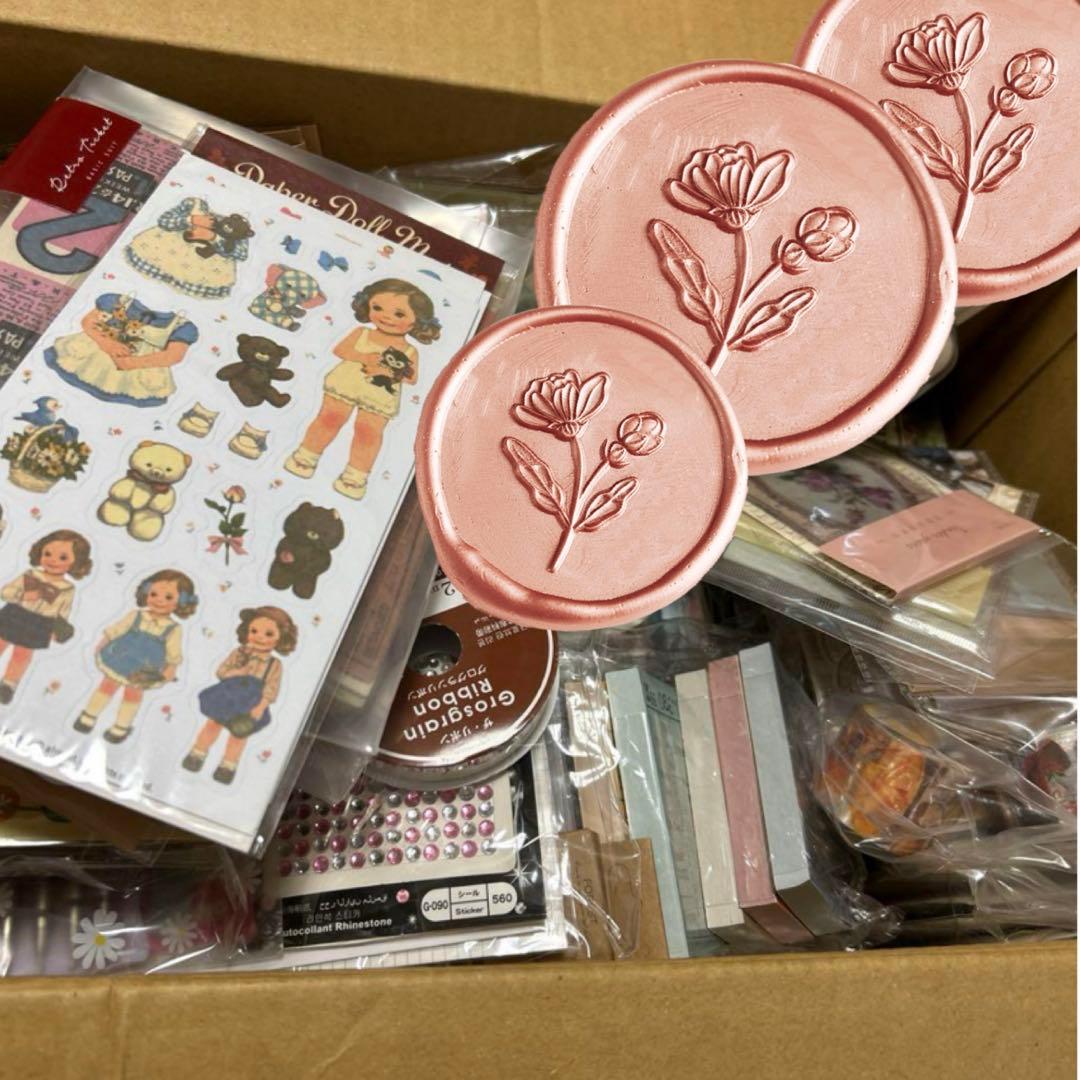 海外コラージュ素材紙 大量まとめ2★新品未使用