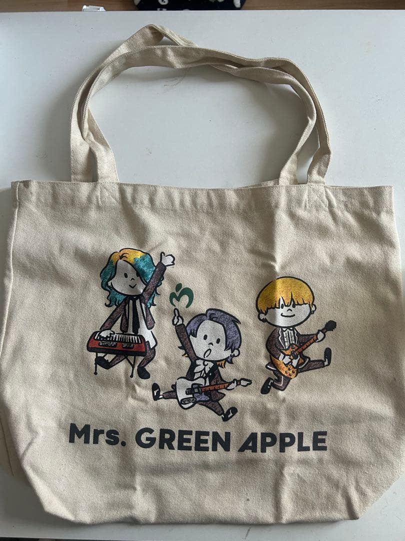 Mrs. GREEN APPLE トートバッグ