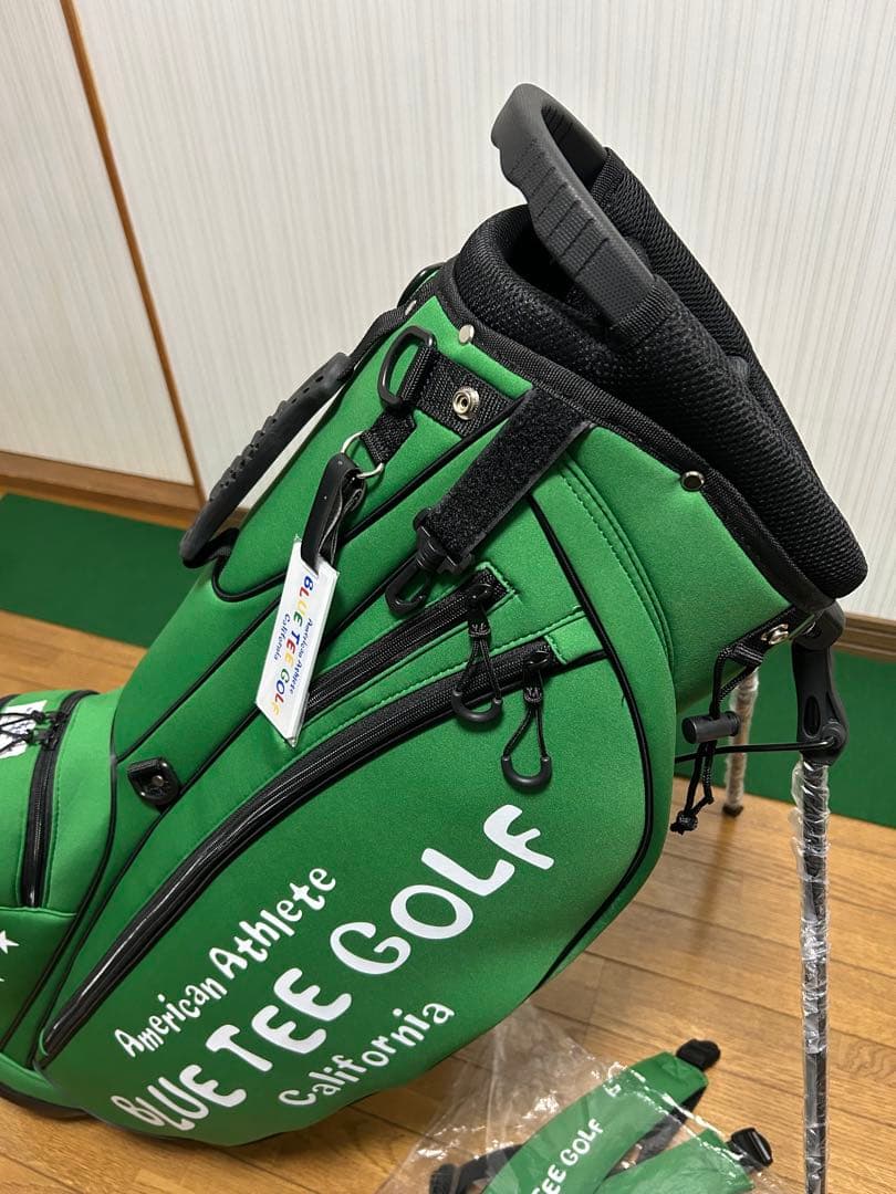 BLUE TEE GOLF ブルーティーゴルフ キャディバッグ スタンド式