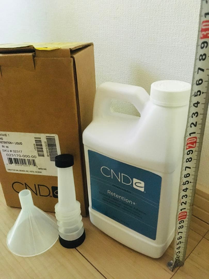 ネイルスカルプアクリルリキッド CND リテンションプラス1894ml3Dネイル