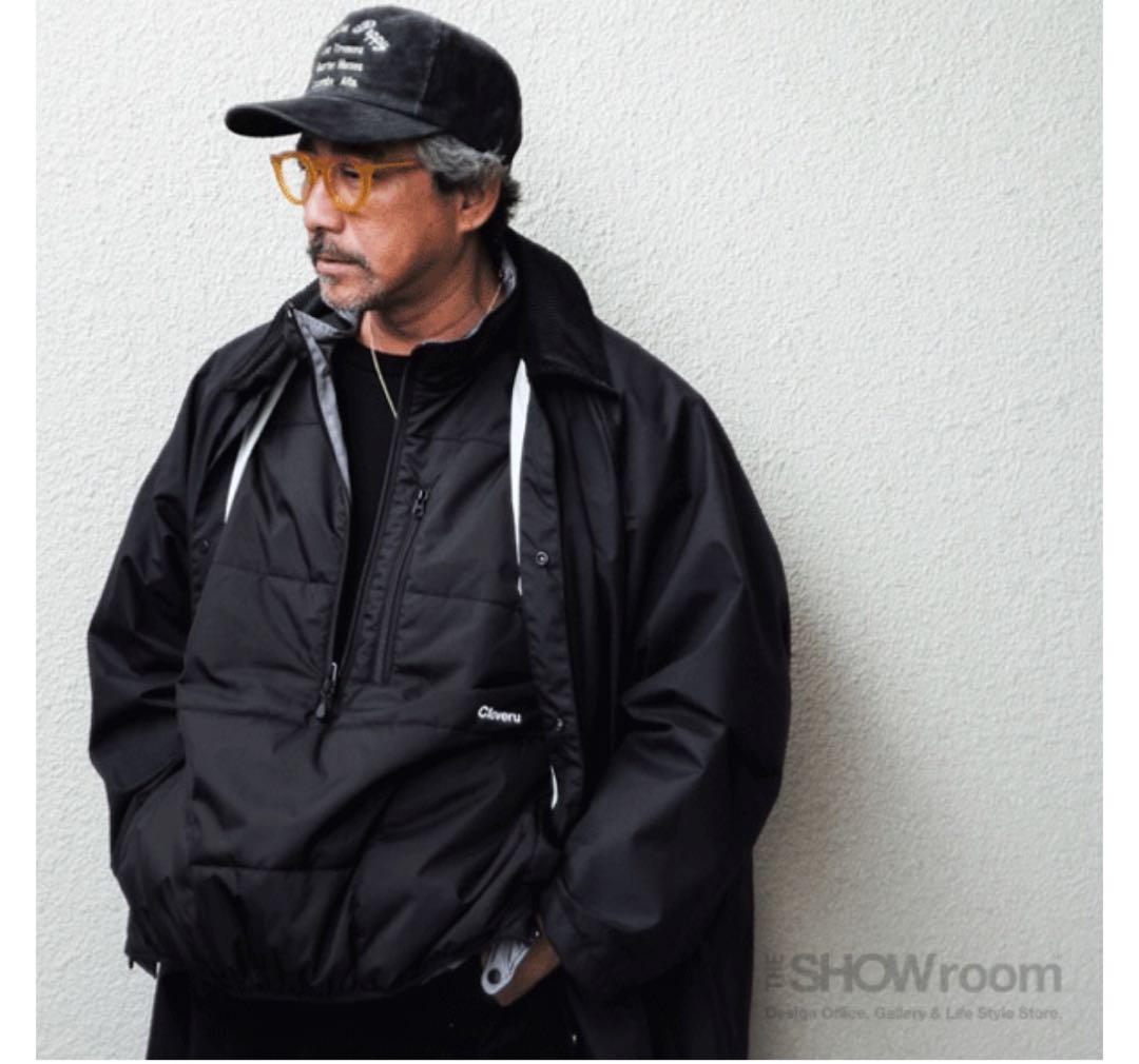 Cloveru クローバル ベスト クローバル アノラック　　 黒 M 美品