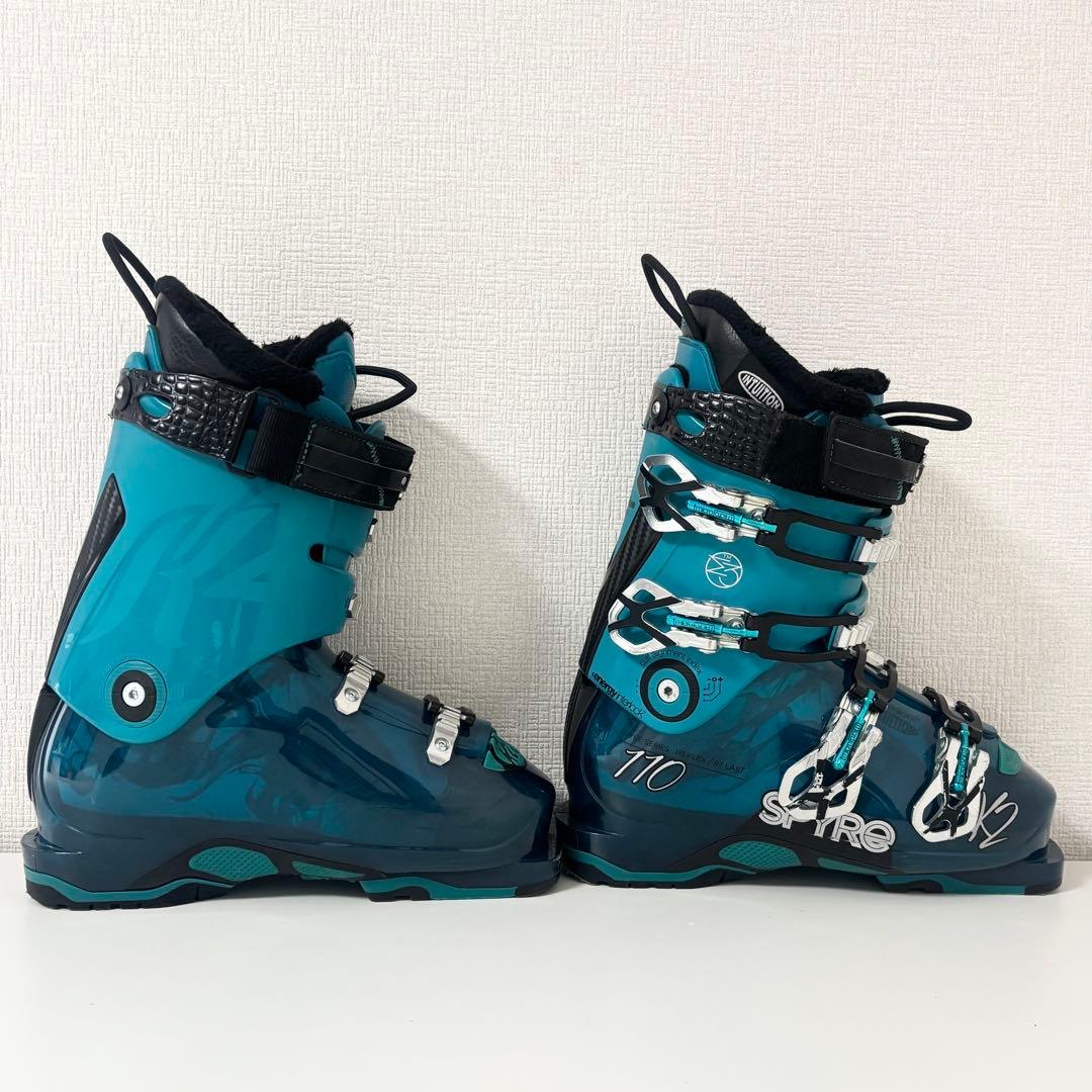 美品■送料無料■K2■SPYRE 110■女性用スキーブーツ■24cm■■
