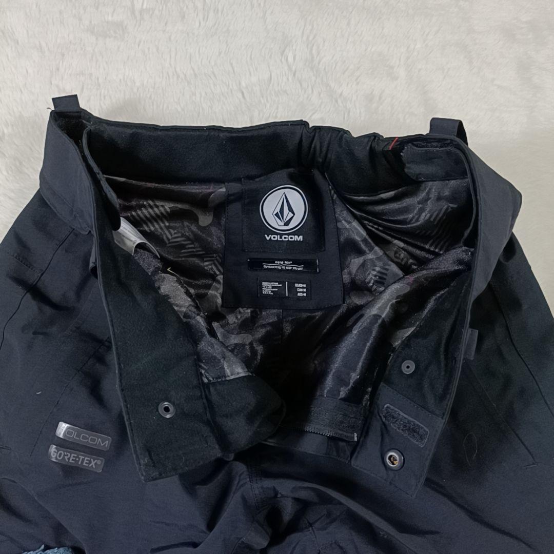 希少✨ボルコム ゴアテックス スノーボードウェア パンツ スキー ブラック М