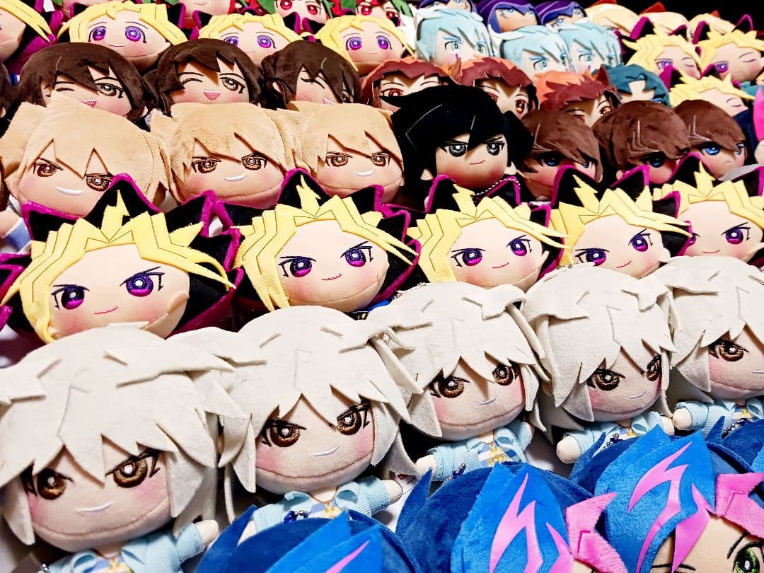【75体+αおまけ】遊戯王 遊☆戯☆王 みにコレ ぬいぐるみ マスコット まとめ