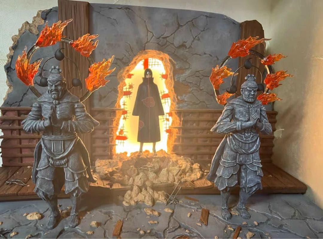 NARUTO ナルト うちは イタチ ガレージキット ガレキ スタチュー②①