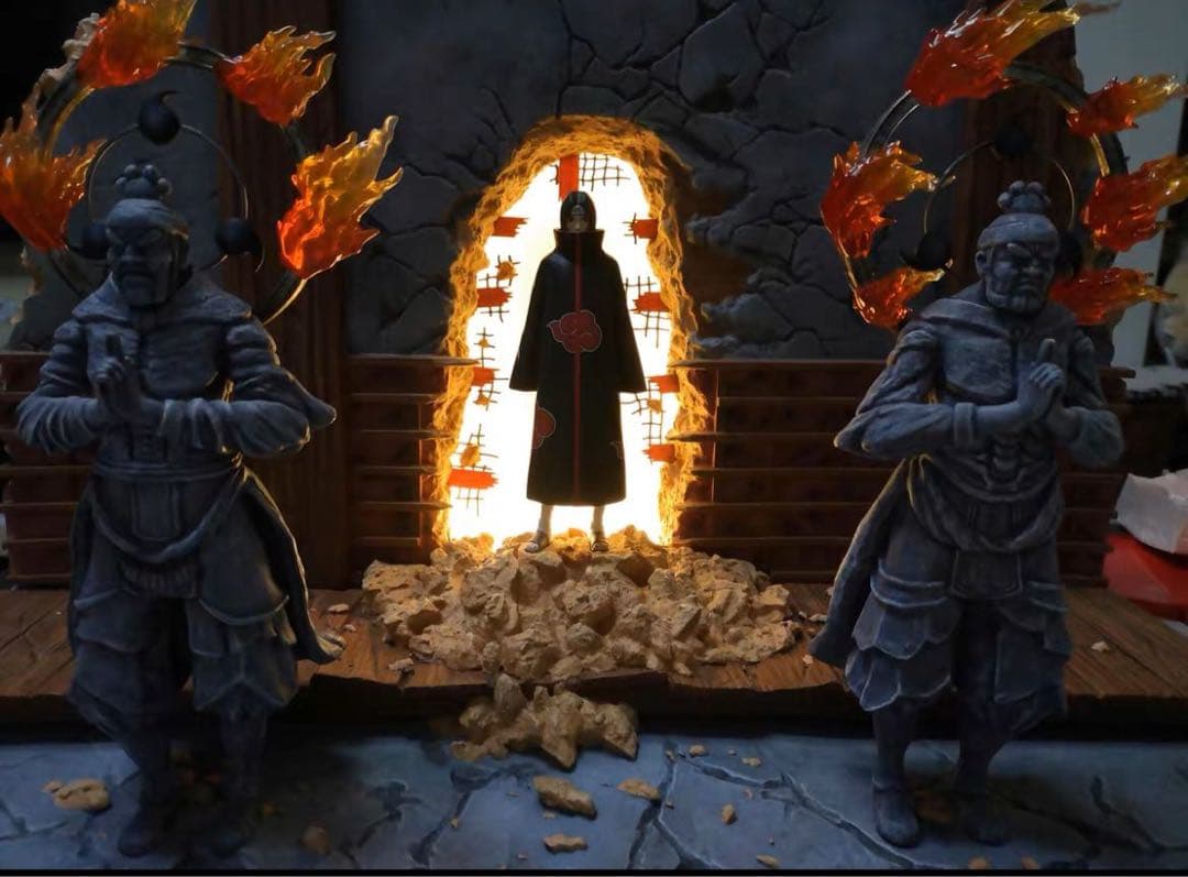 NARUTO ナルト うちは イタチ ガレージキット ガレキ スタチュー②①