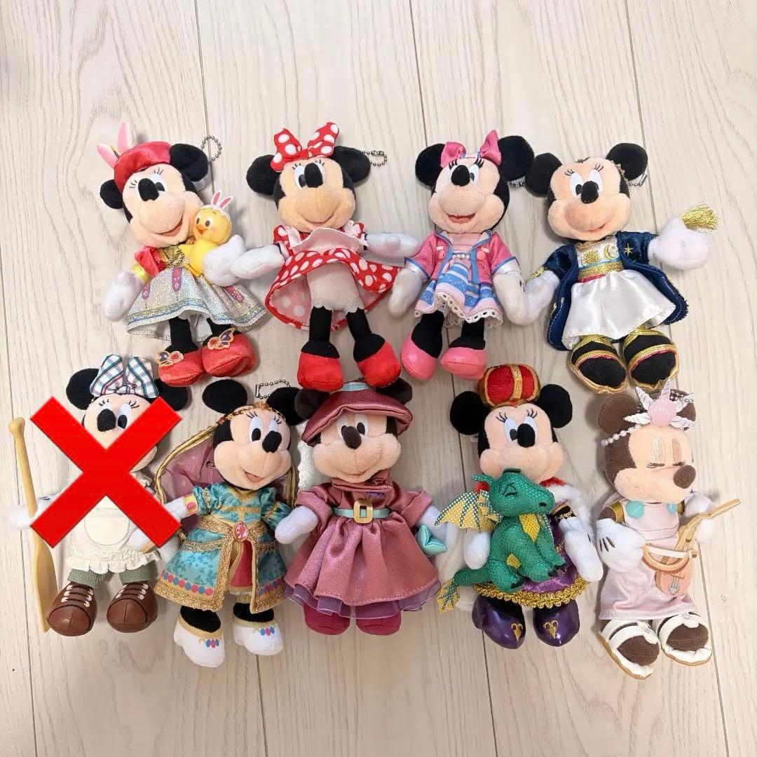 ミニー ぬいぐるみバッジ 9点セット