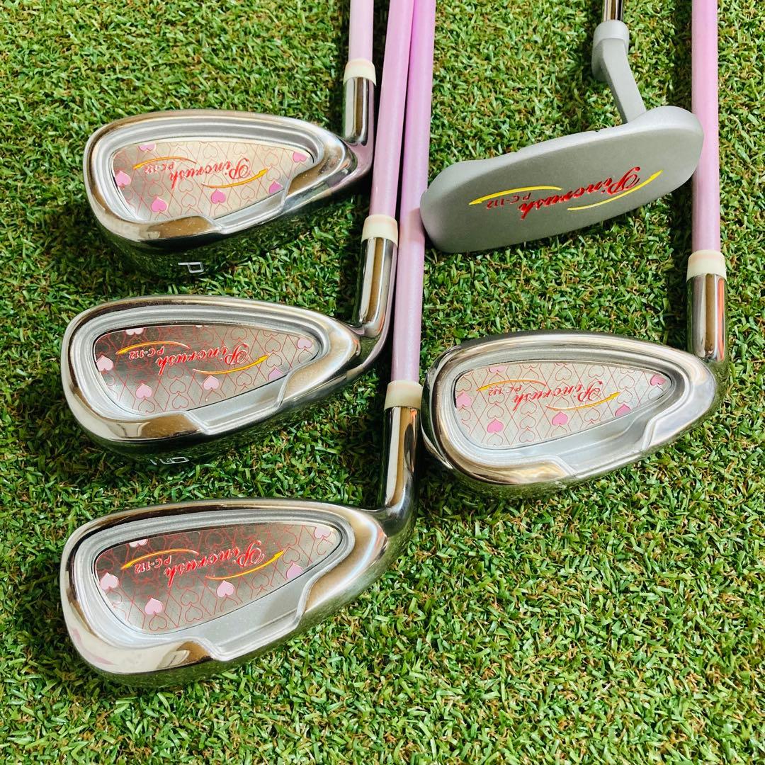 バッグ無し 左利き Pincrush PC-112 レディース ゴルフセット