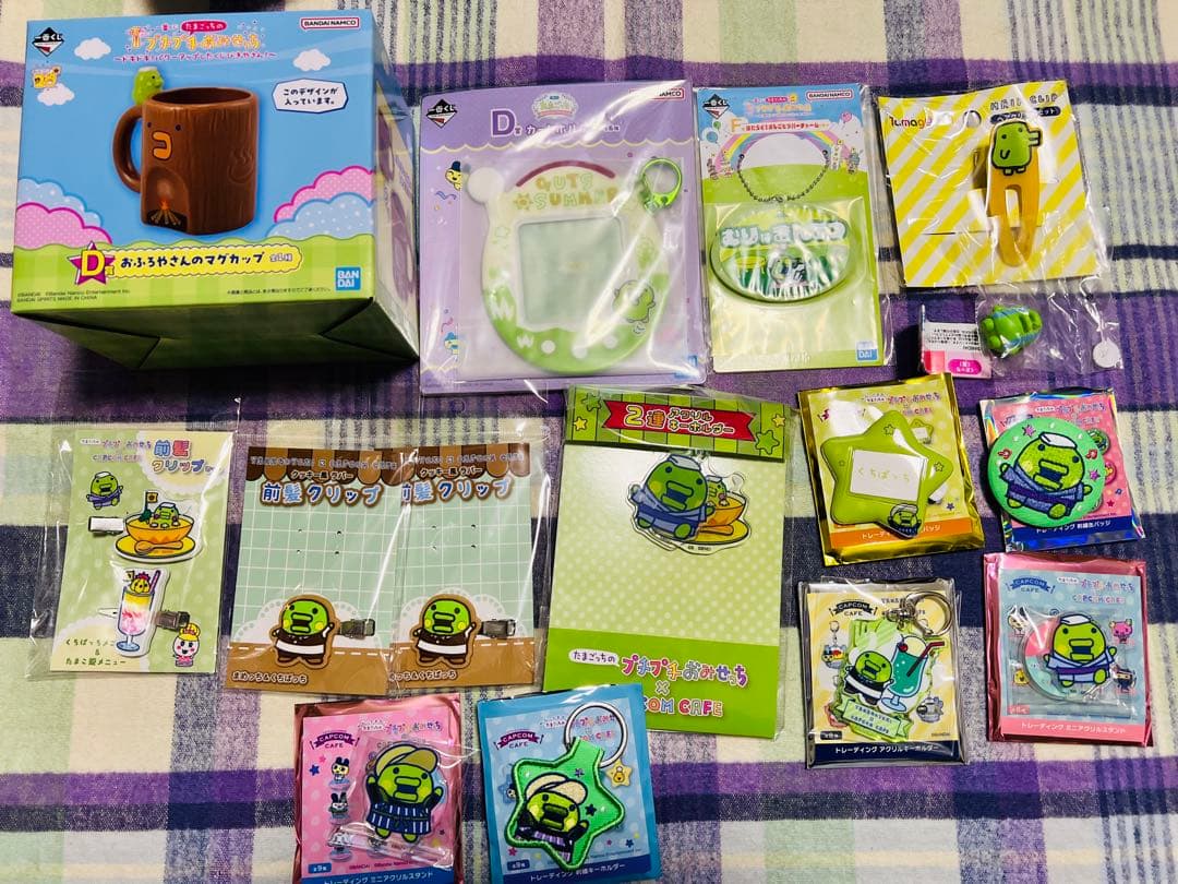 たまごっち くちぱっち グッズ15点まとめ売り カプコンカフェ中心