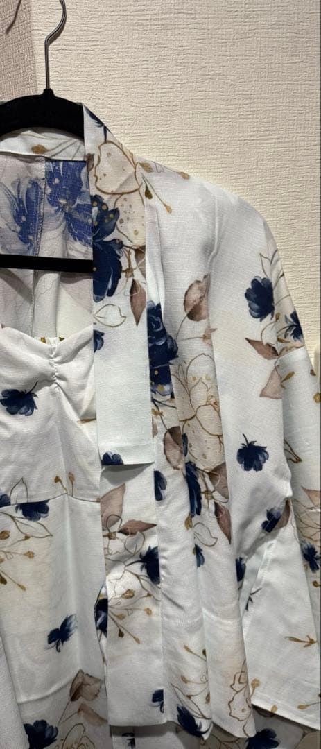 Ditaワンピース浴衣・濃紺兵児帯セット