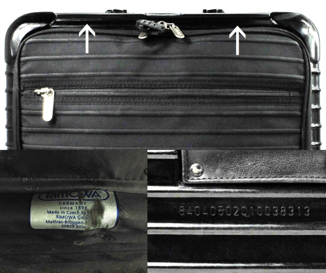 リモワ 840.40 サルサDX ハイブリッド2輪ビジネストロリー 23L 訳有