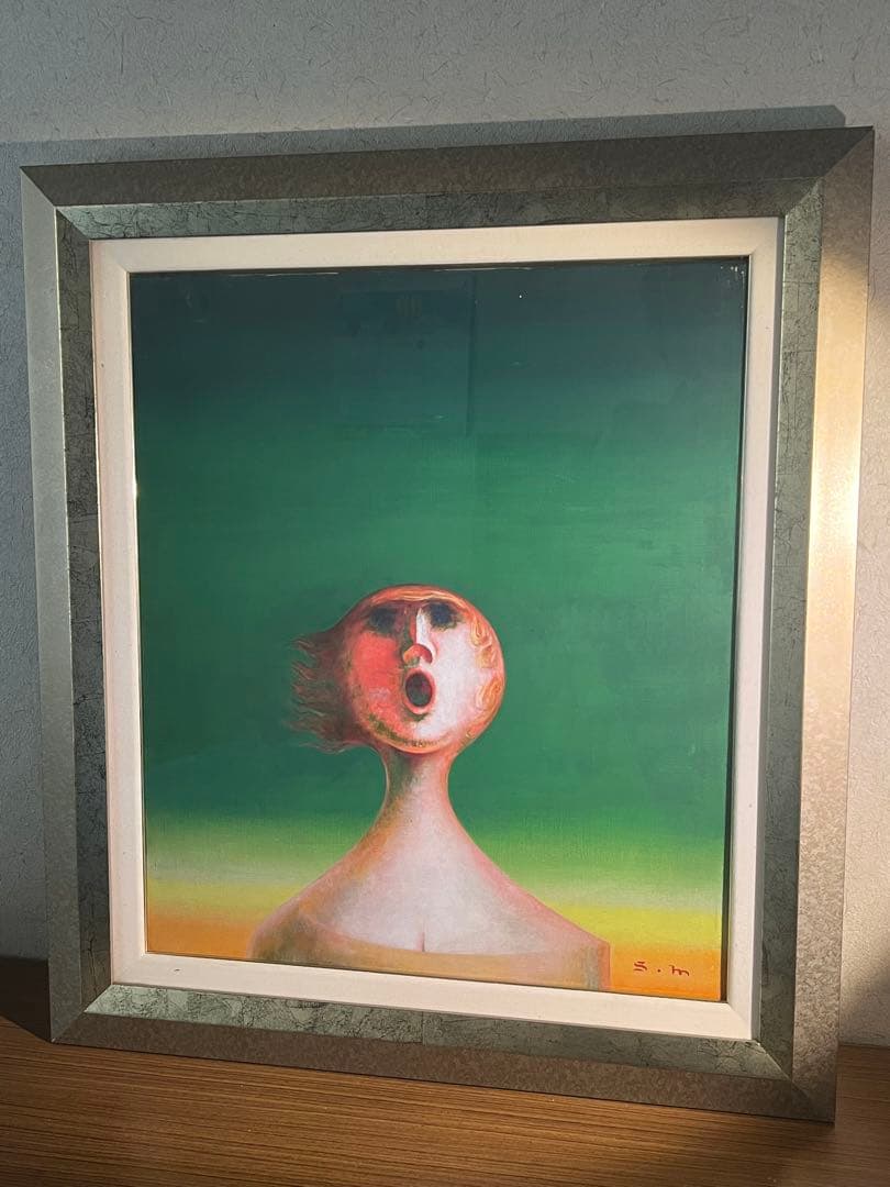 前田舜敏 油彩 10号