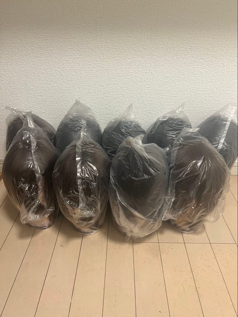 【バラ売り可】美容師国家試験練習用　カットウィッグ