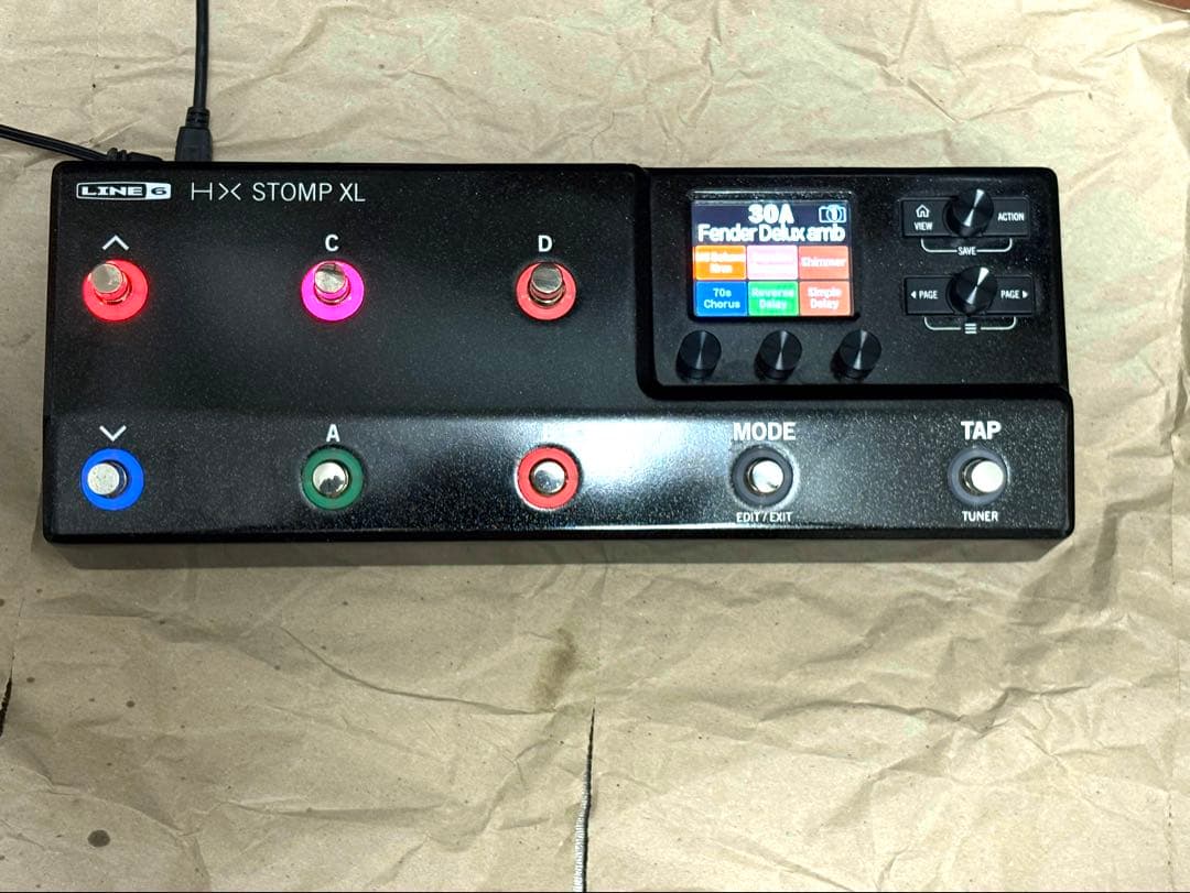 す*く様 IR付きhx stomp XL line6 箱付き