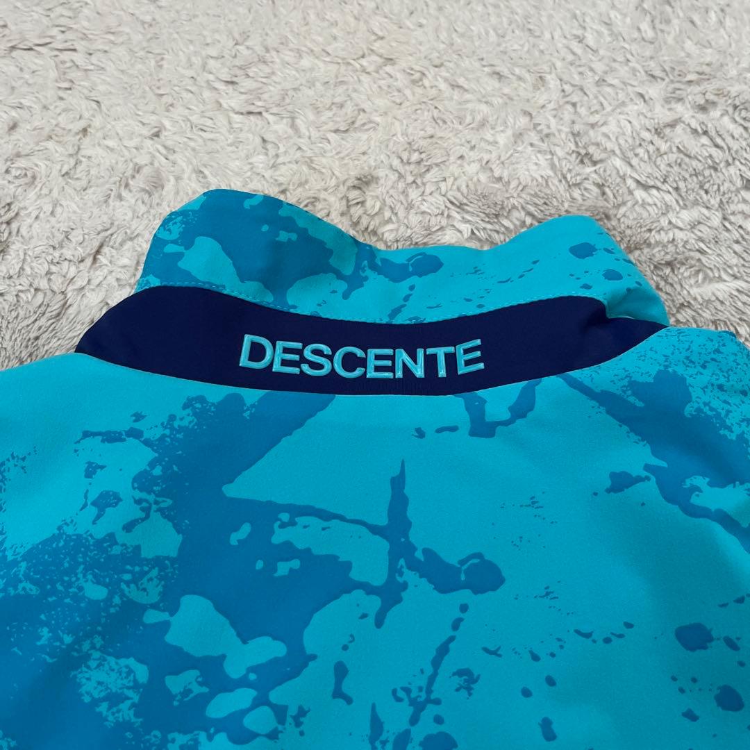 【美品】DESCENTE GOLF グラフィックウィンドジャケット　L