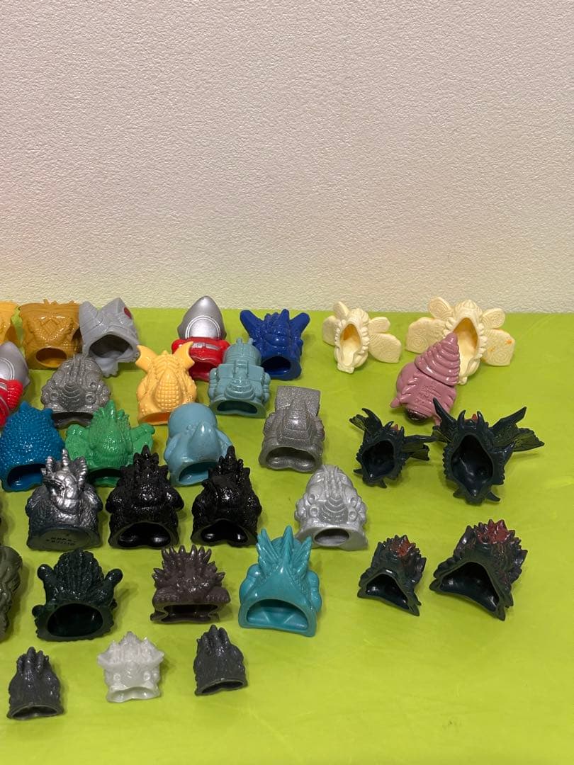 ゴジラ　指人形　ソフビ　レトロ　希少　レア58体セット（52種）