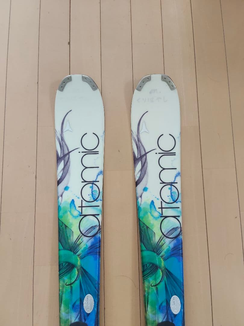Atomic スキー板 140cm レディース バインディング付き