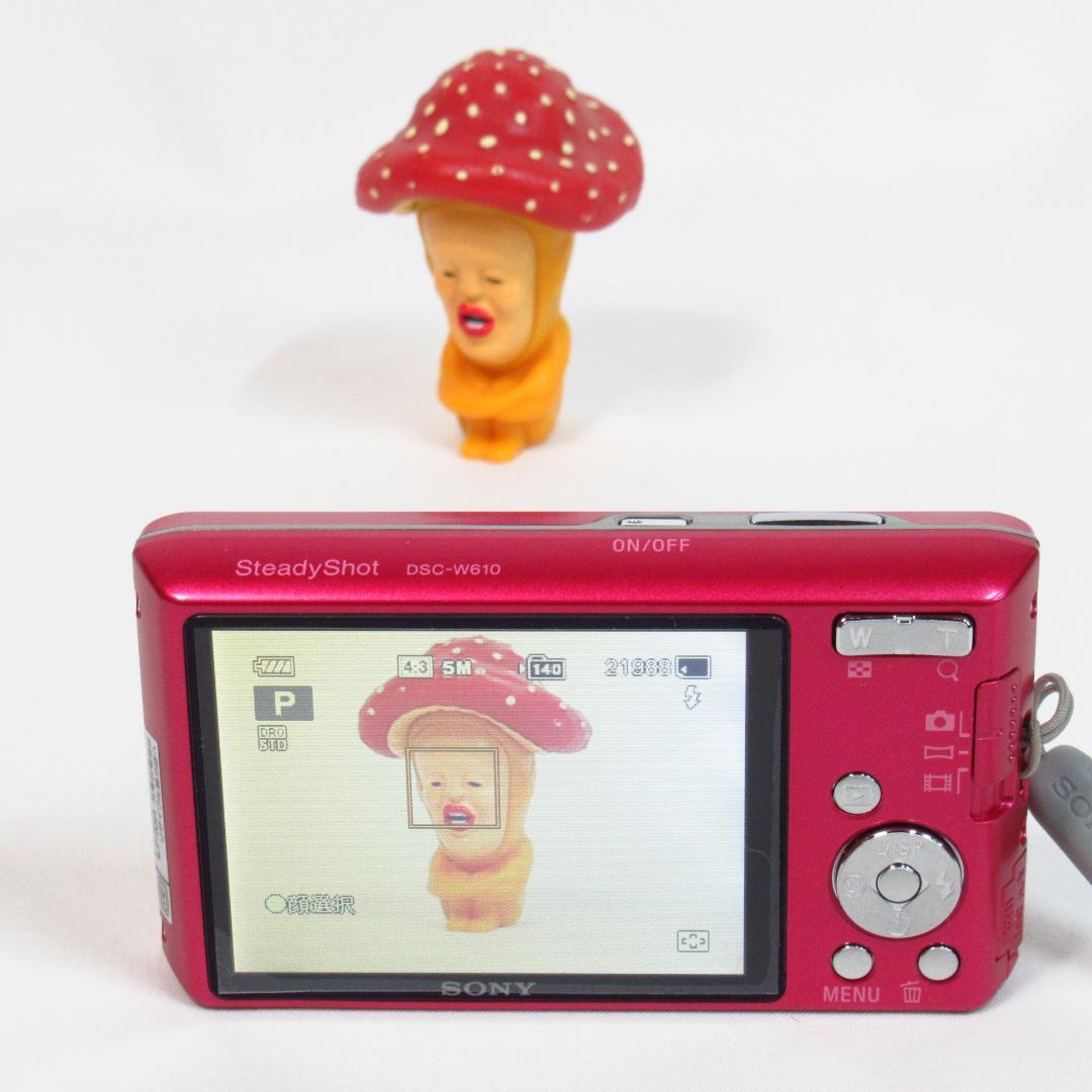 【美品】SONY Cyber-shot DSC-W610 コンデジ 動作確認済み