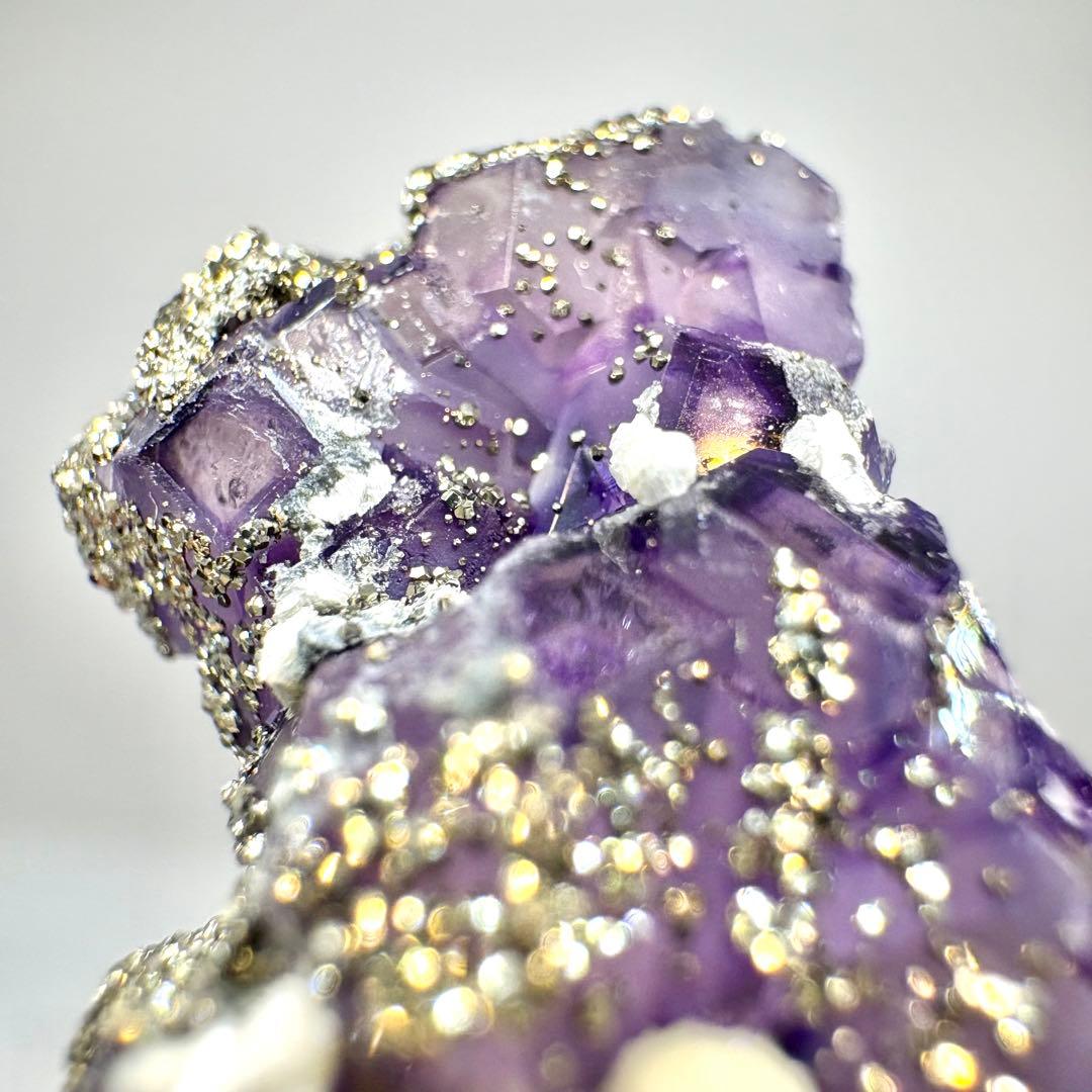 545 中国 内モンゴル産 フローライト&パイライト