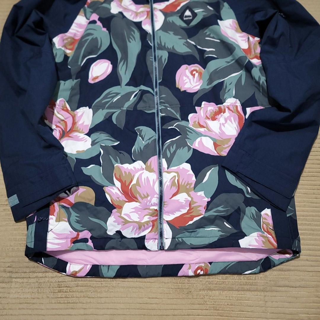 【美品】BURTON バートン 花柄 スノボウェア ジャケット L 希少 美品
