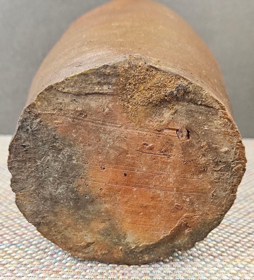 東南アジア古陶磁器系　琉球古陶系　 南蛮壺　花入れ　茶道具　茶器　高27.2cm