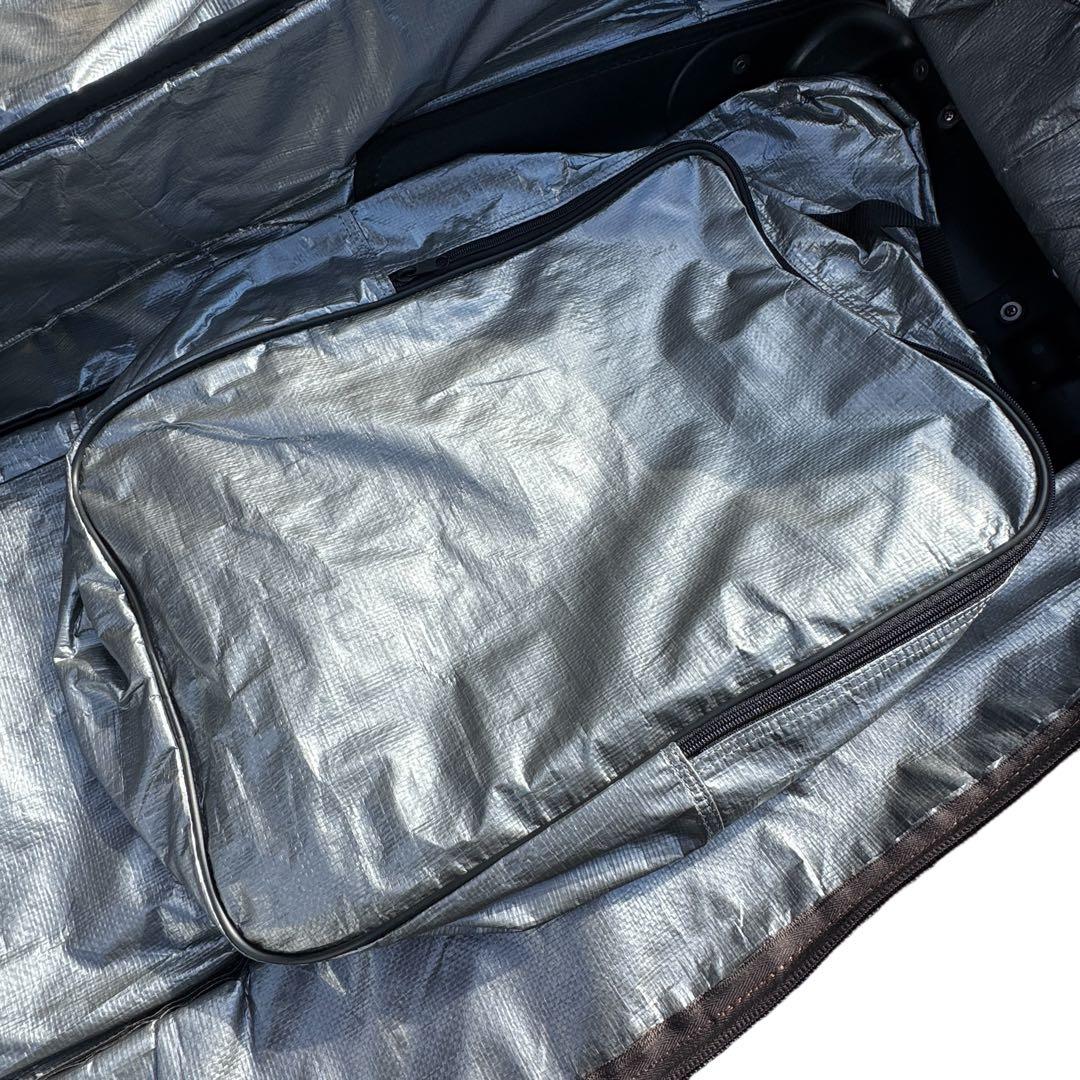 未使用！Burton スノーボードバッグ 茶色2ホイールキャスタ付き 166cm