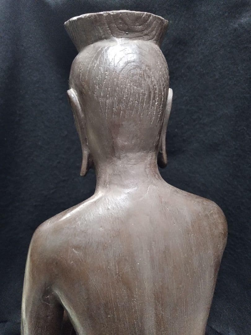 広隆寺所蔵 国宝 宝冠弥勒 弥勒菩薩半跏思惟像 樹脂製 大型レプリカ 大型複製品