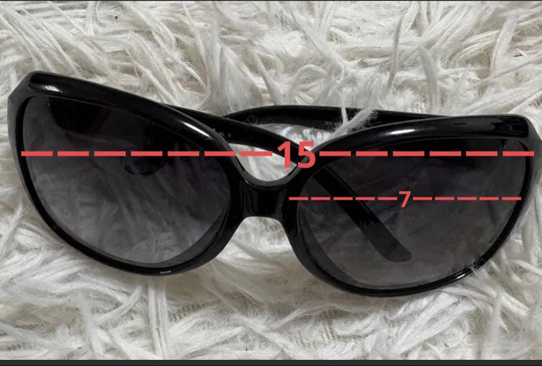 GUCCI ブラック キャットアイ サングラス