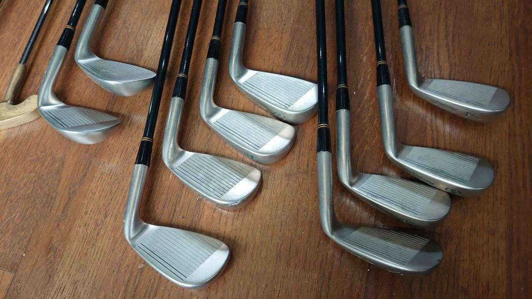 希少　左レフティ　ゴルフクラブ フルセット男性用　ゴルフセット1式+キャデバッグ