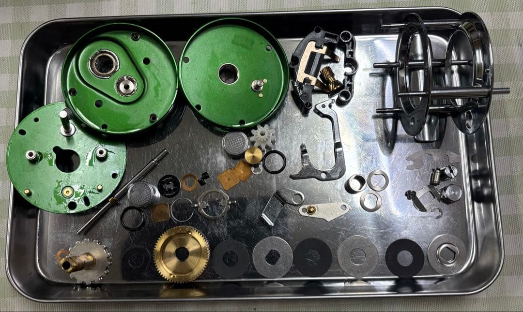 アブガルシア アンバサダー 4500CS グリーン カスタム AbuGarcia