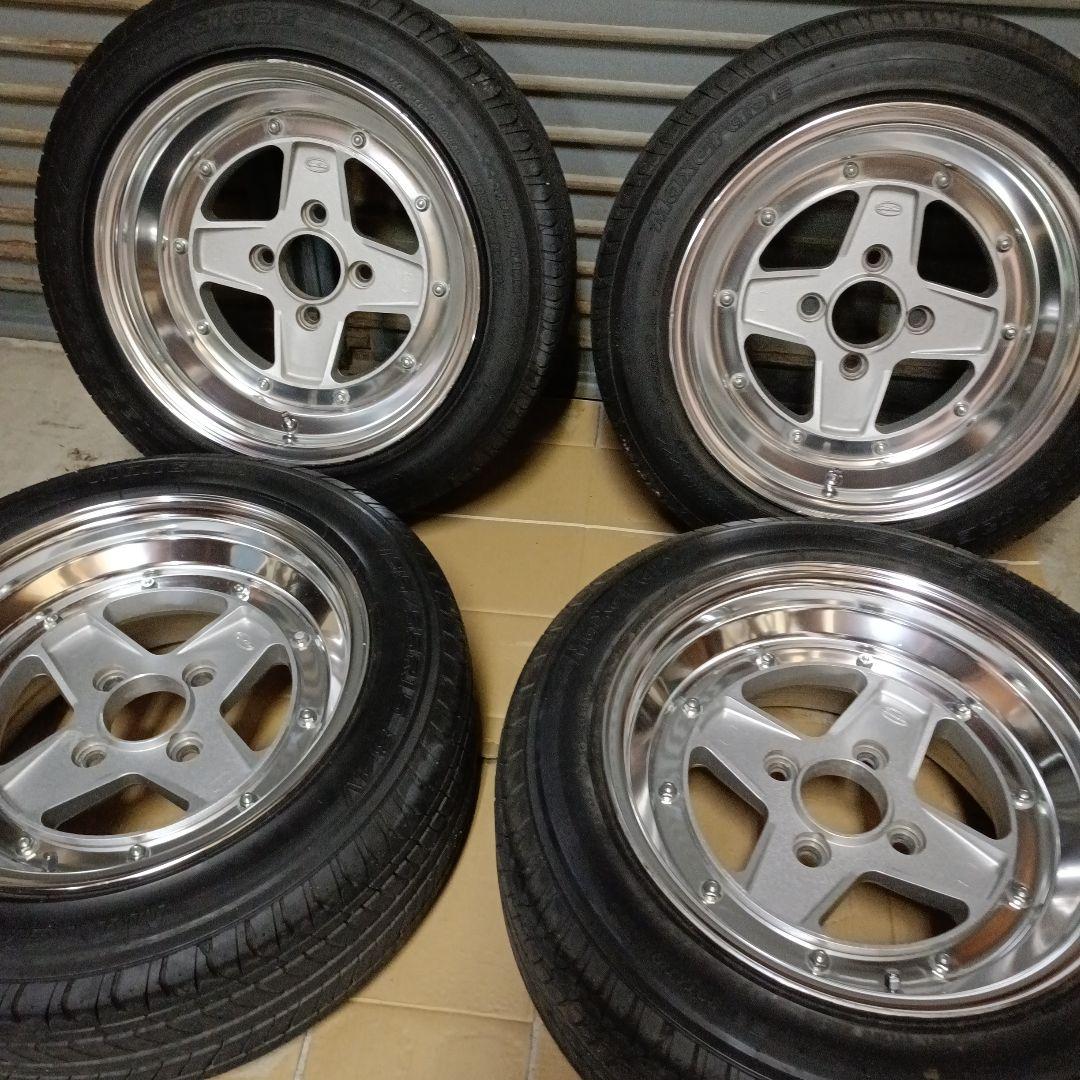 SSR スピードスターマーク2 15インチ タイヤホイール PCD114.3