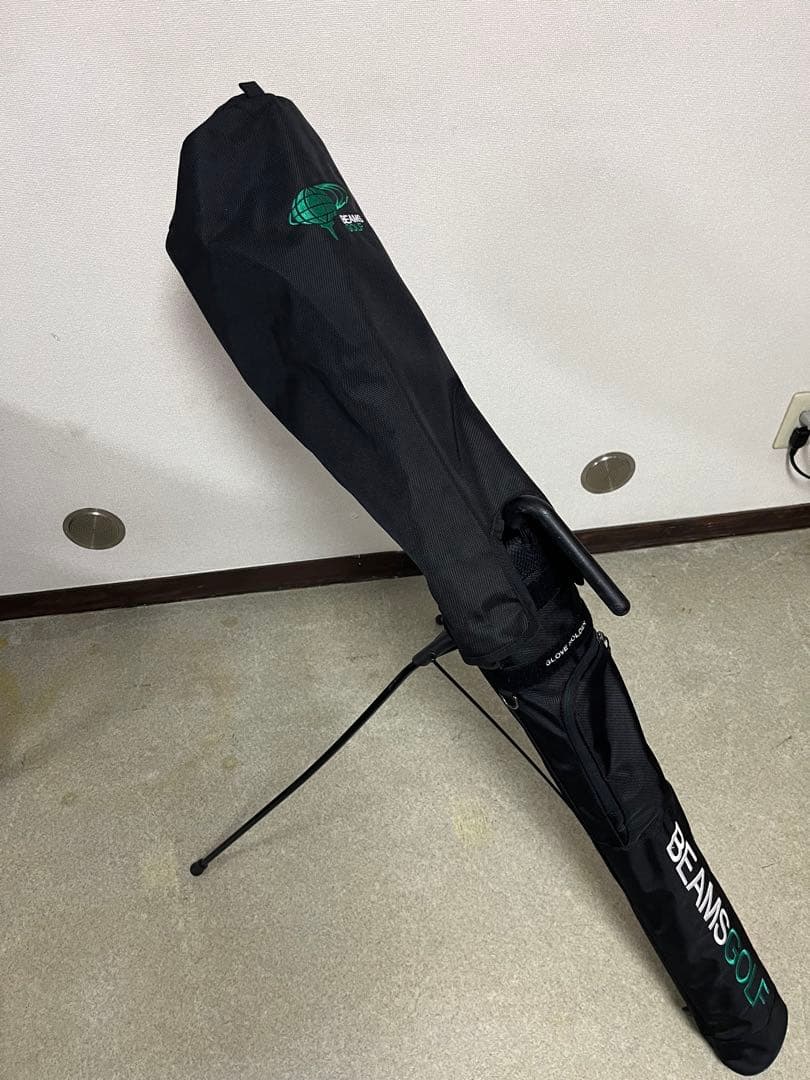 と*ま様 BEAMS GOLF スタンド式ゴルフバッグ セルフスタンド クラブケ