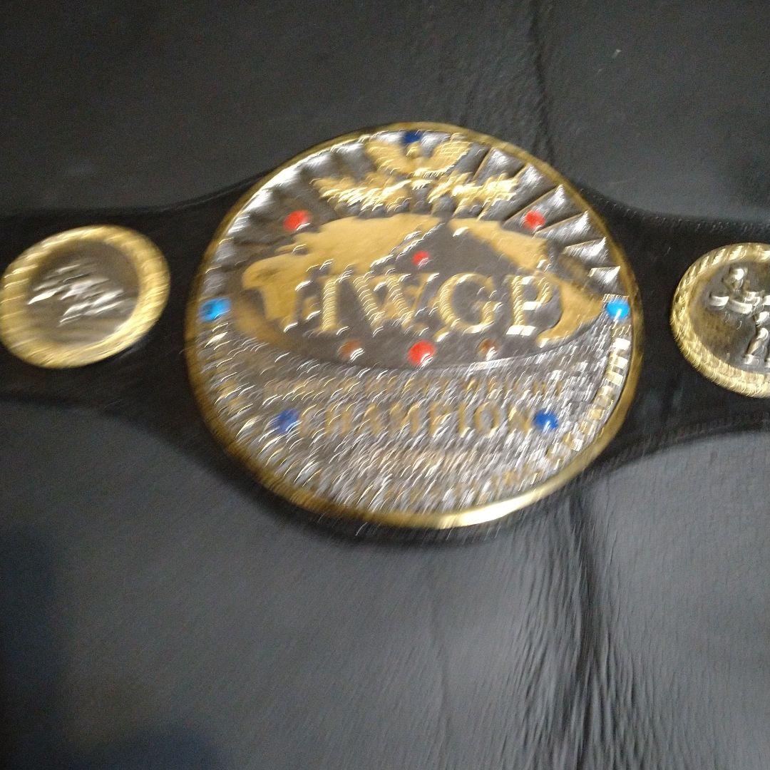 初代IWGPジュニアヘビー級選手権王座　鋳造チャンピオンベルト