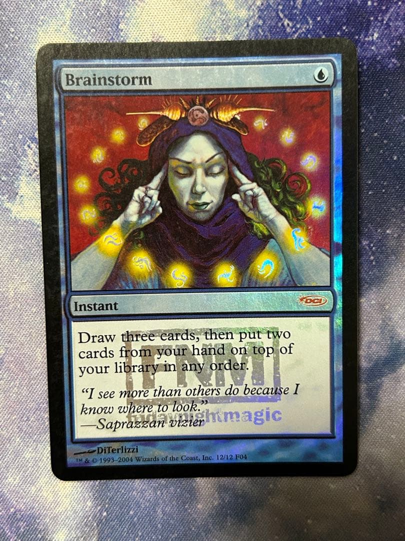 MTG 渦まく知識　foil 4枚　プロモ