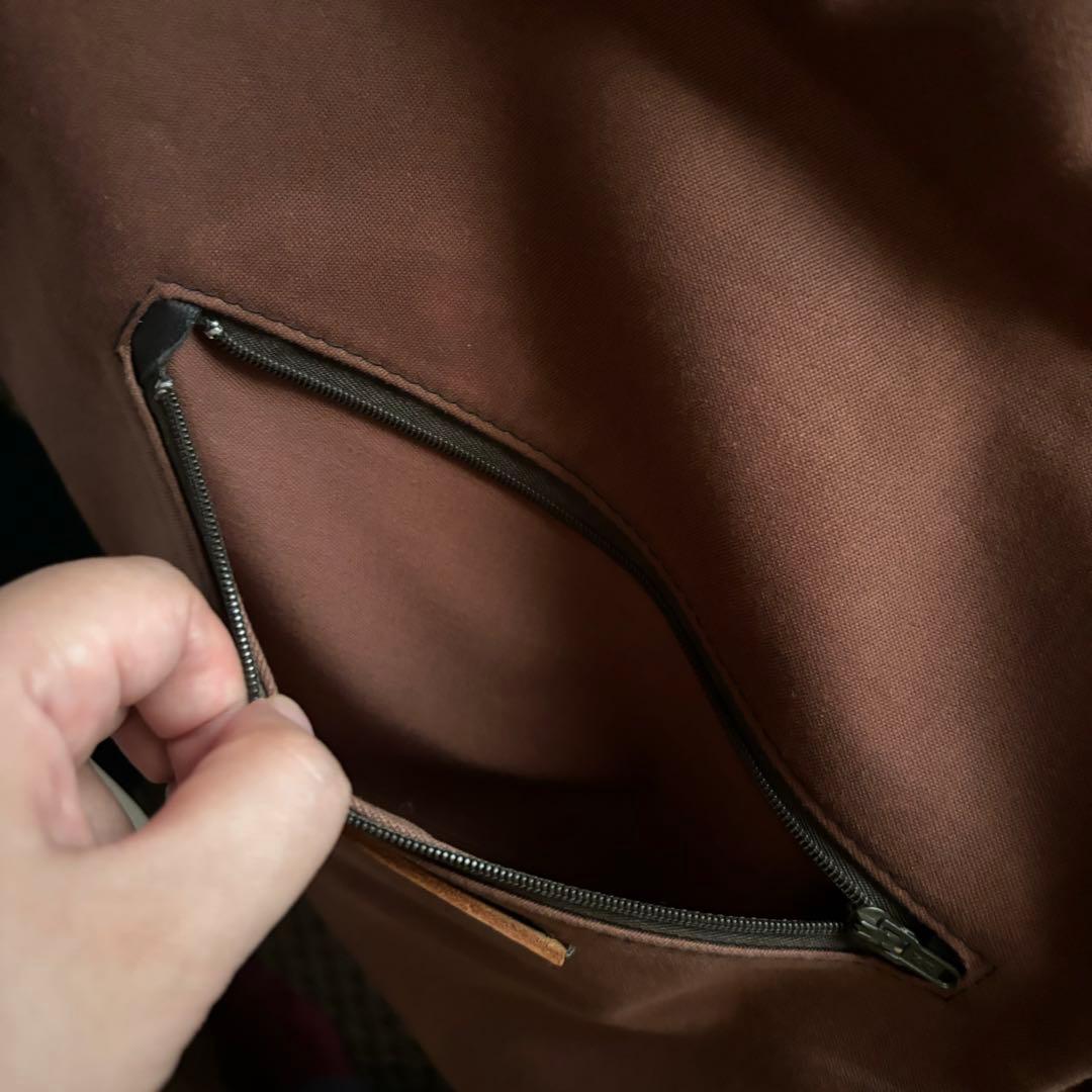 Mariana Mendez マリアナ・メンデス トートバッグ 黒革×布