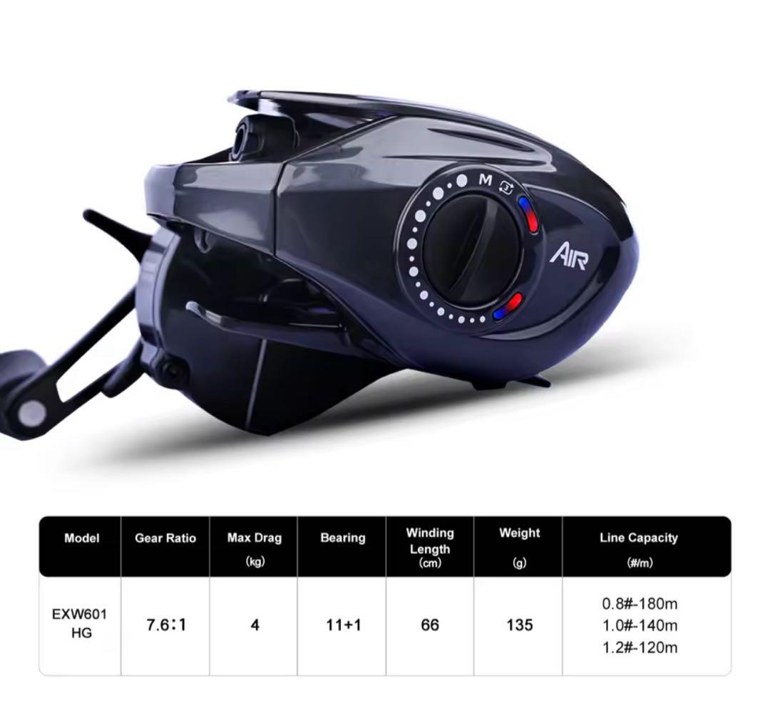 DMK CHEETAH AIR 3モード切替　左ハンドル　新型　中華DCリール