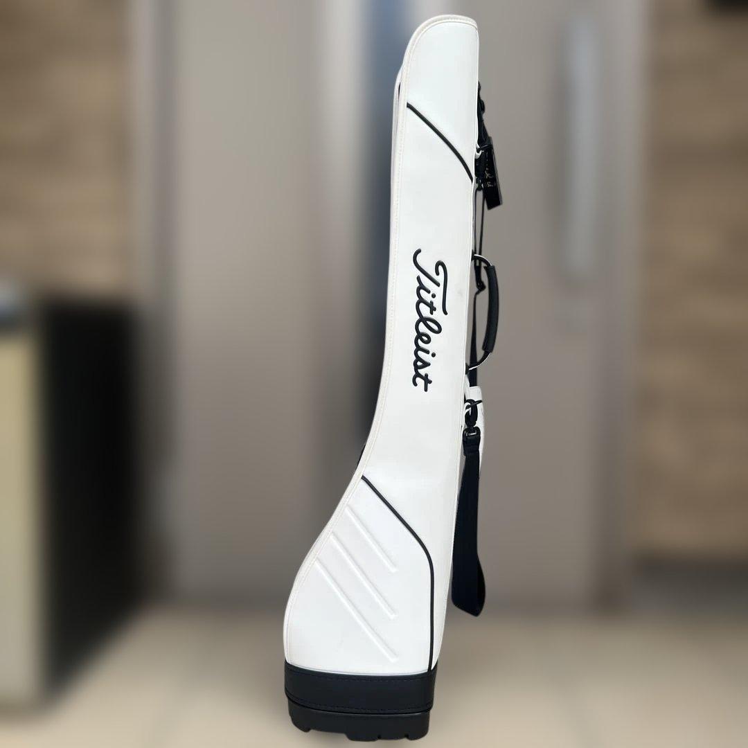 タイトリスト　ホワイト　クオータークラブケース　練習用バッグ