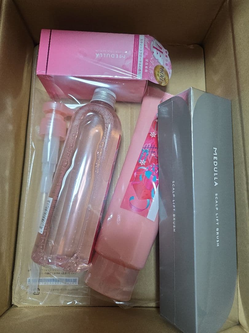 MEDULLA シャンプー リペア ハイパーリンクセラム & ブラシ セット