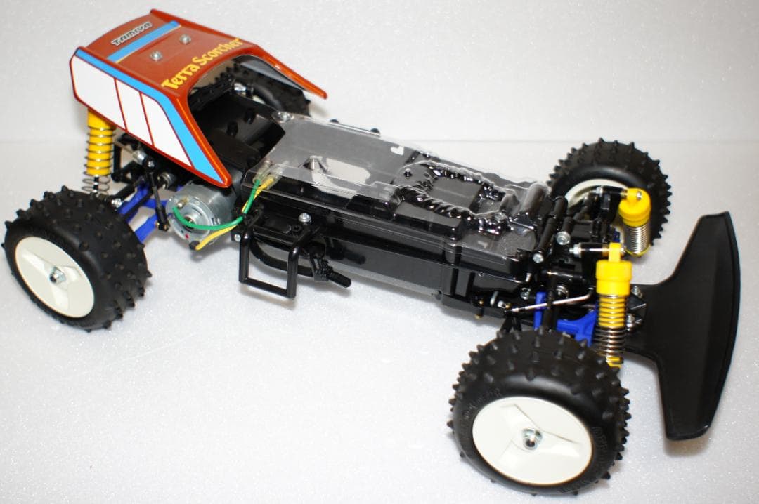 タミヤ　TAMIYA　スコーチャー（2020）シャシーのみ