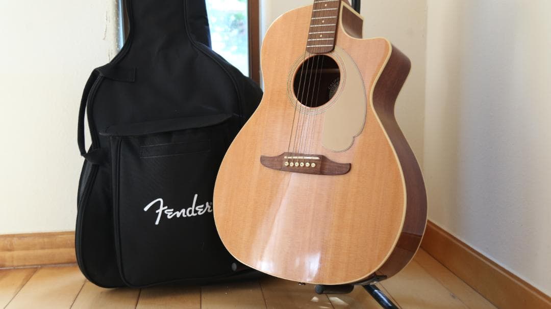 Fender NewPorter Player ナチュラル　美品　エレアコ