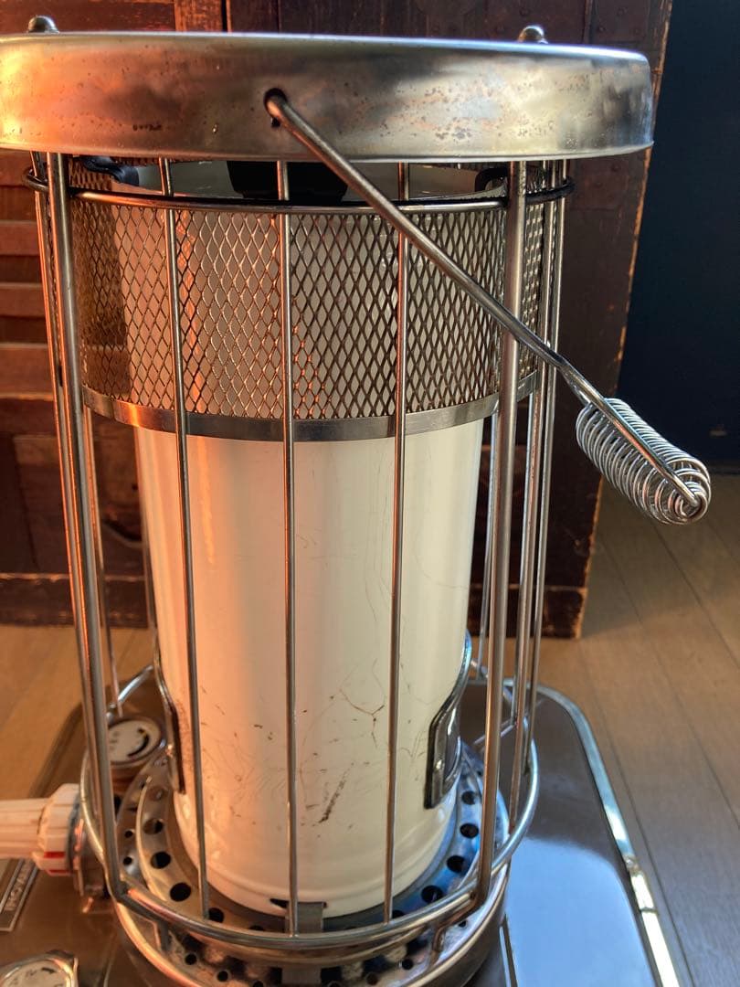 HITACHI 日立石油ストーブ　ヴィンテージストーブ　レアカラー