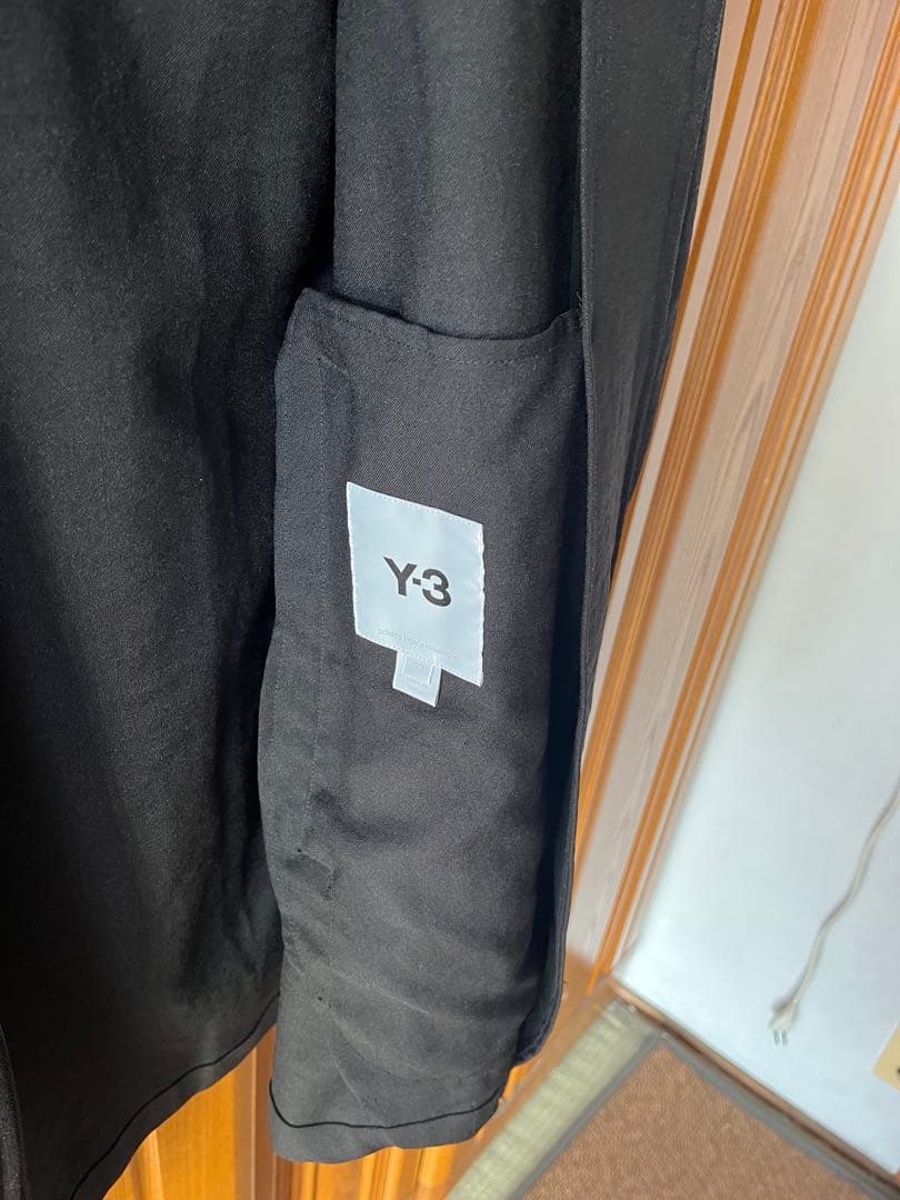 Y-3 ブラックロング丈　トラック 　　　ジャケット