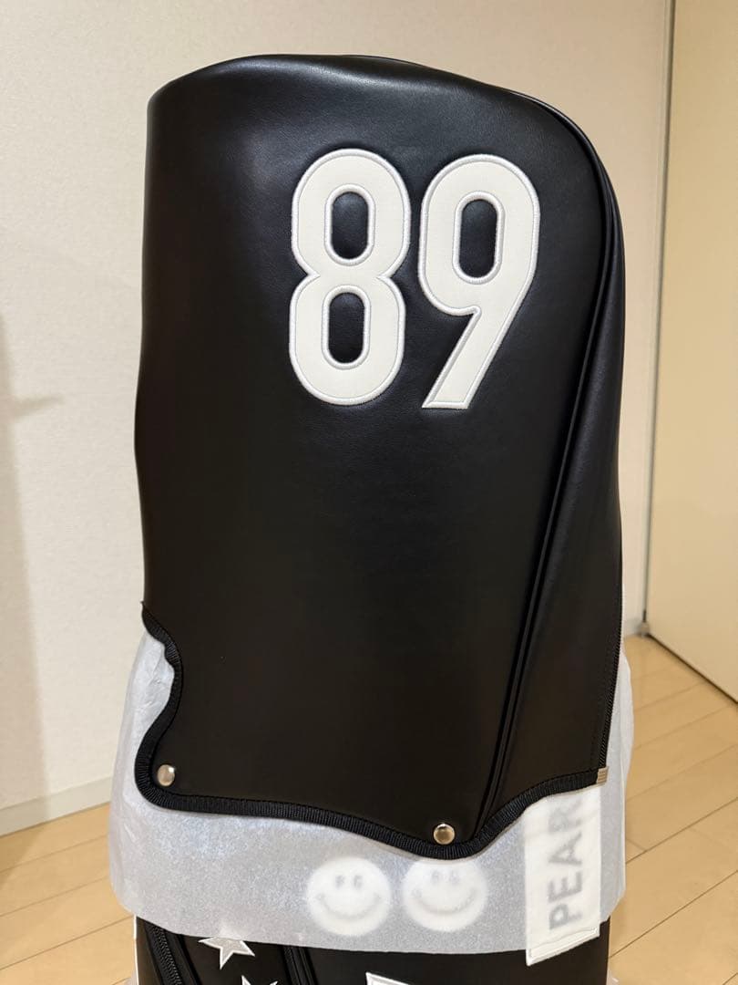 PEARLY GATES ゴルフバッグ 89 ブラック　パリーゲイツスタンド付き