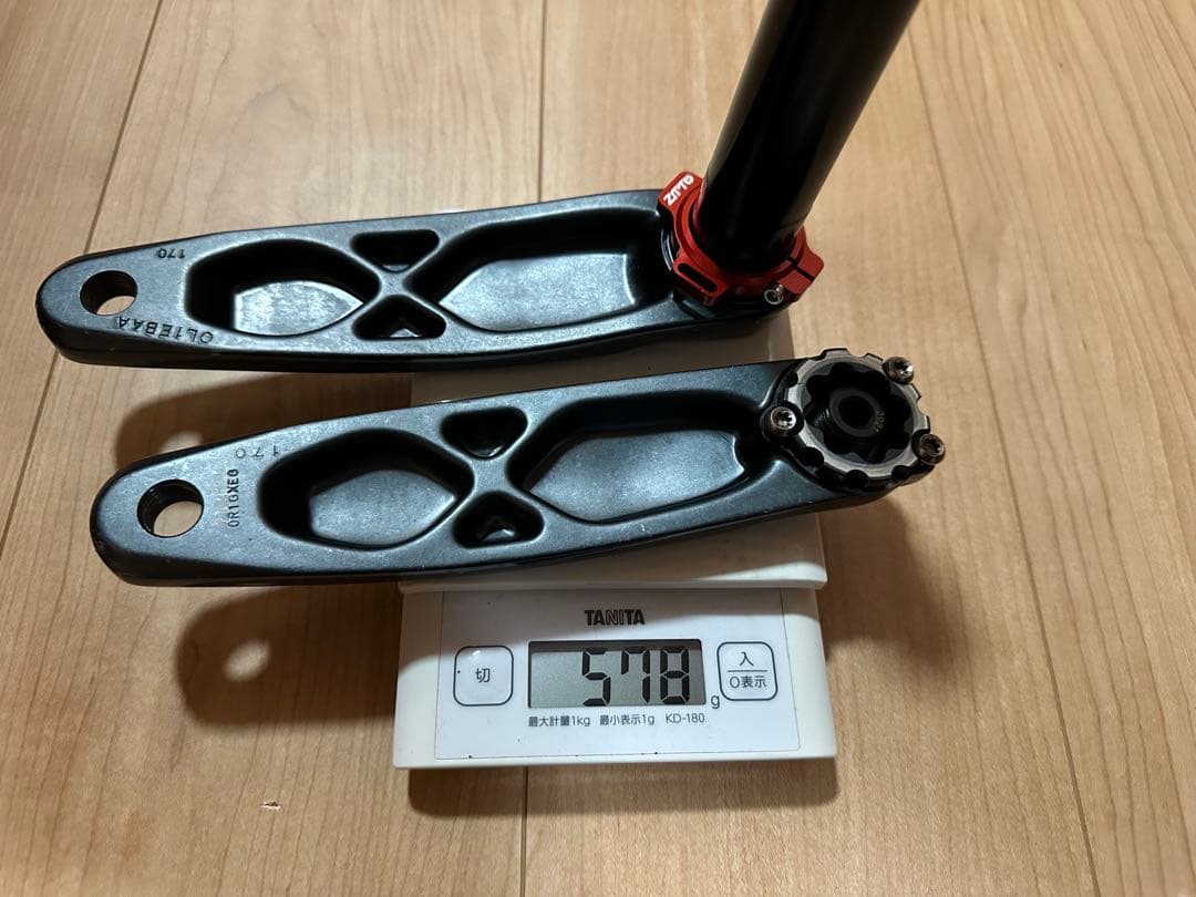 軽量 SRAM X1 EAGLE WIDE クランク 170mm スラム 12S